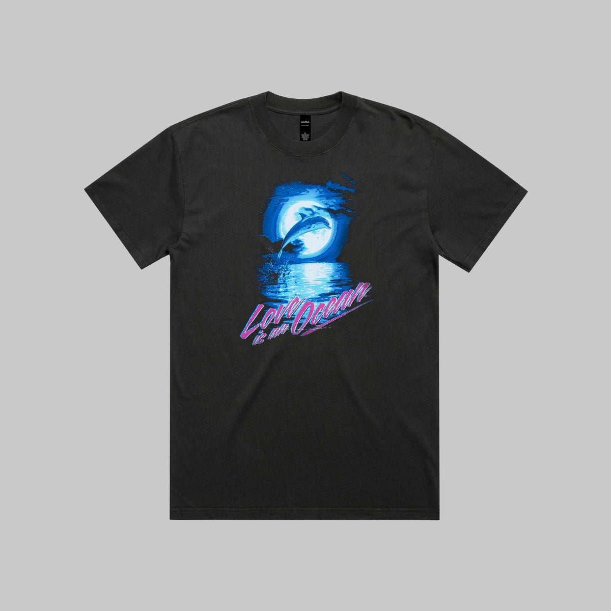 ★ANOETIC★ANC LOVE HALF T-SHIRT ช้อป Anoetic ANC Love Half T-Shirt Ivoryของแท้ที่ SASOM